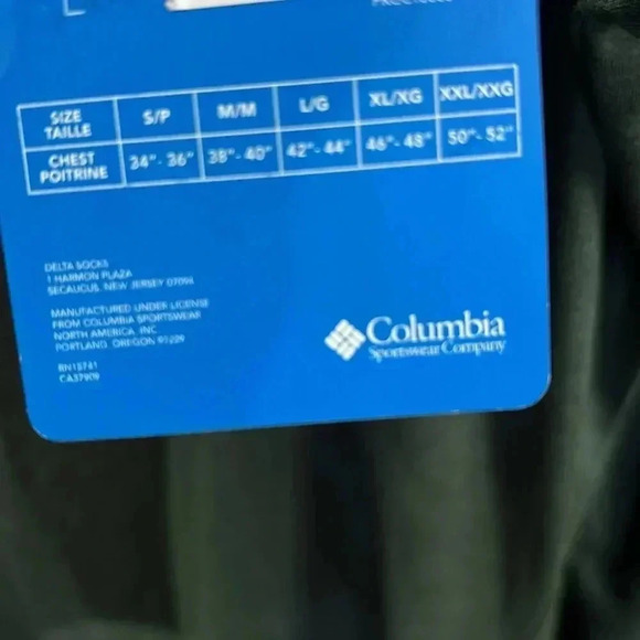 Columbia Basic Pullover long sleeved crewneck T-shirt 57% cotton - Picture 7 of 7